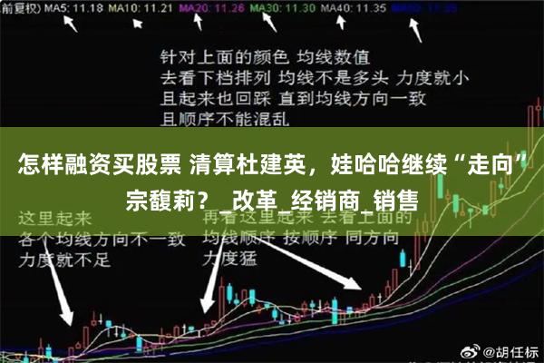 怎样融资买股票 清算杜建英，娃哈哈继续“走向”宗馥莉？_改革_经销商_销售