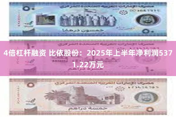 4倍杠杆融资 比依股份：2025年上半年净利润5371.22万元